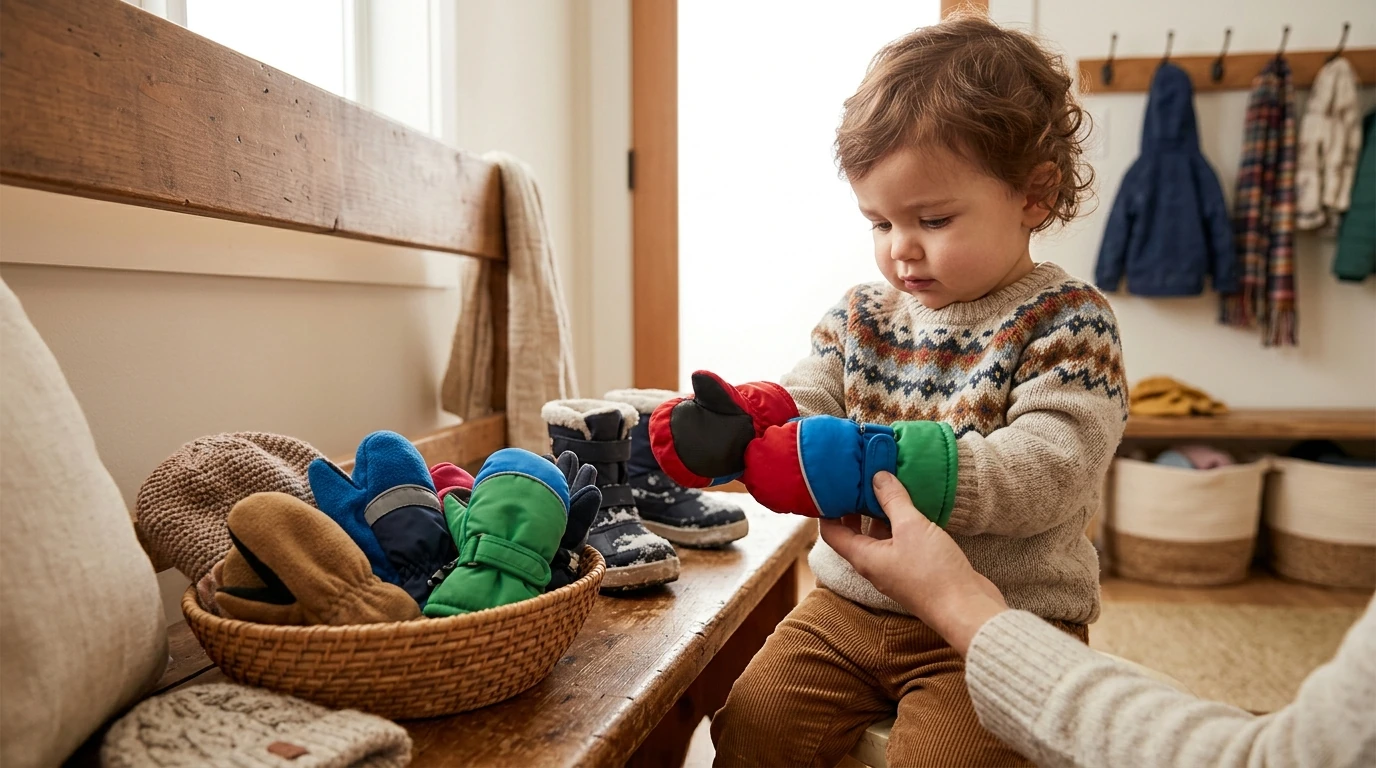 Best Winter Gloves for a 2-Year-Old: Warm & Easy On